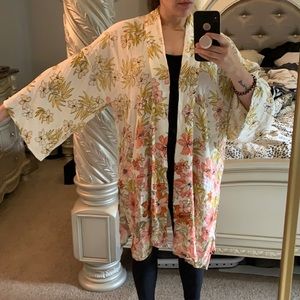 Floral kimono